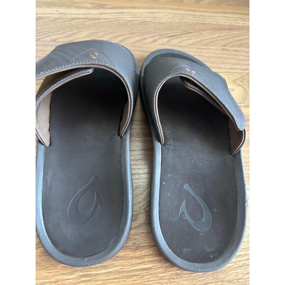 Olakai Nalu Men’s Versatile Slide Sandals Brown Size 9 main image 8